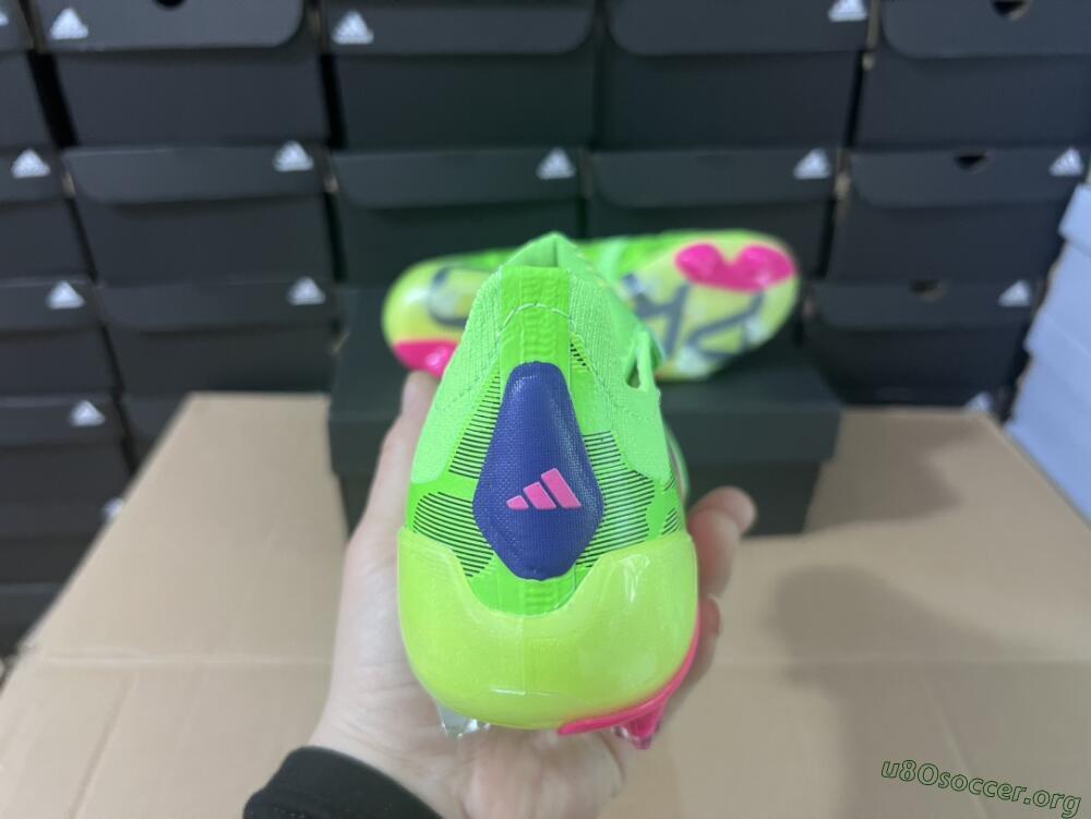 Adidas Predator Elite Foldover Tongue FG Football Boots - Green/Pink/Purple/Yellow