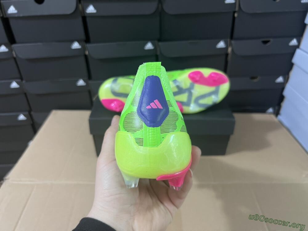 Adidas Predator Accuracy+ FG Football Boots - Green/Purple/Yellow