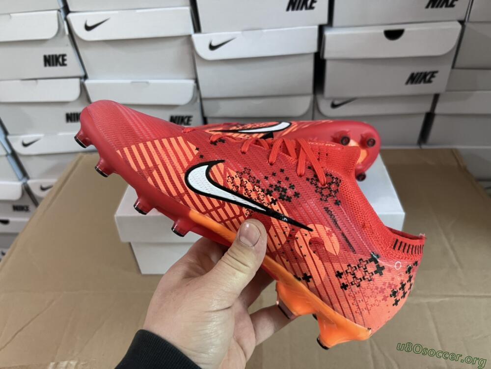 Nike Air Zoom Mercurial Vapor 15 Elite AG Football Boots - Red/White/Black