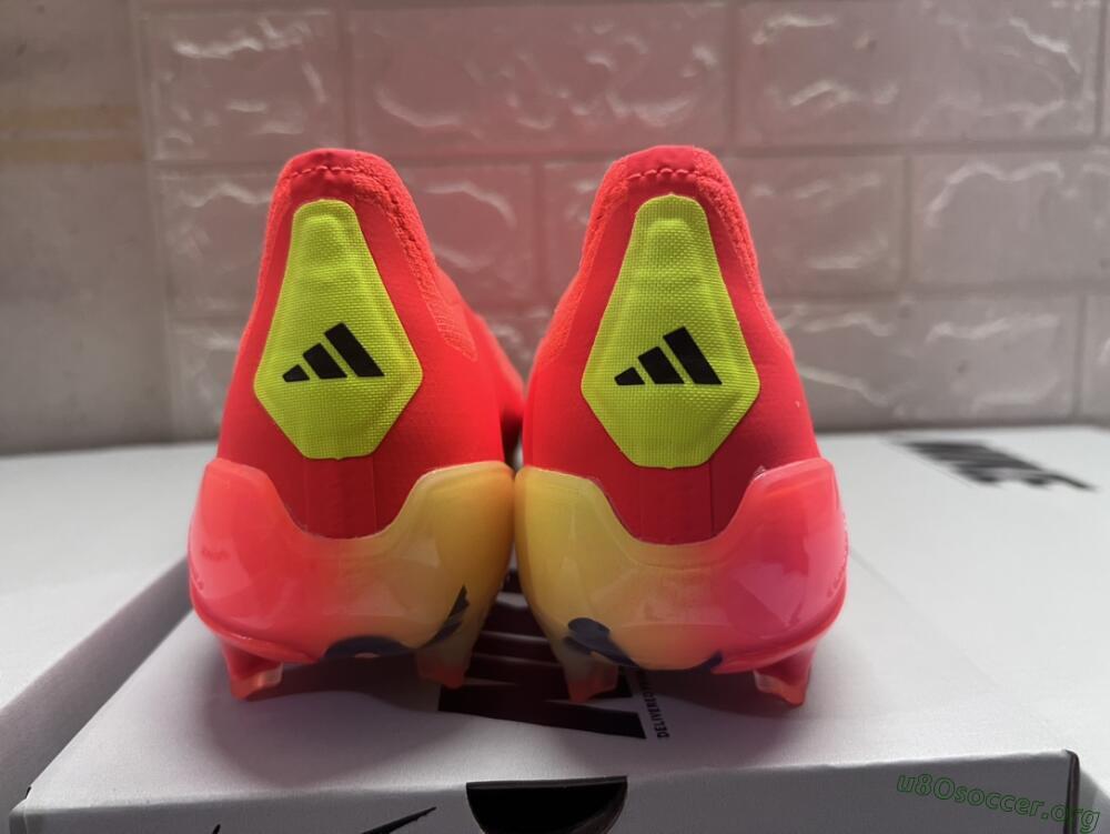 Adidas Predator Accuracy+ FG Football Boots - Red/Black/Blue