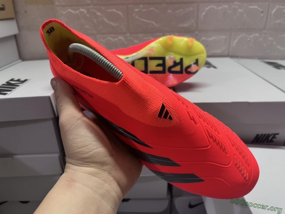 Adidas Predator Accuracy+ FG Football Boots - Red/Black/Blue