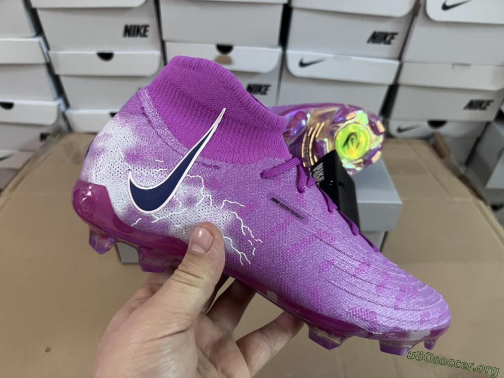 Nike Phantom Luna Elite SE NU FG Football Boots - Fuchsia Dream/Barely Grape