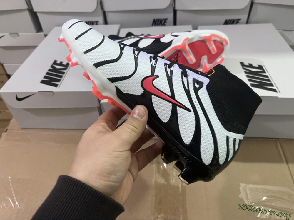 Nike Air Zoom Mercurial Superfly 9 Elite FG Football Boots - White/Black/Red