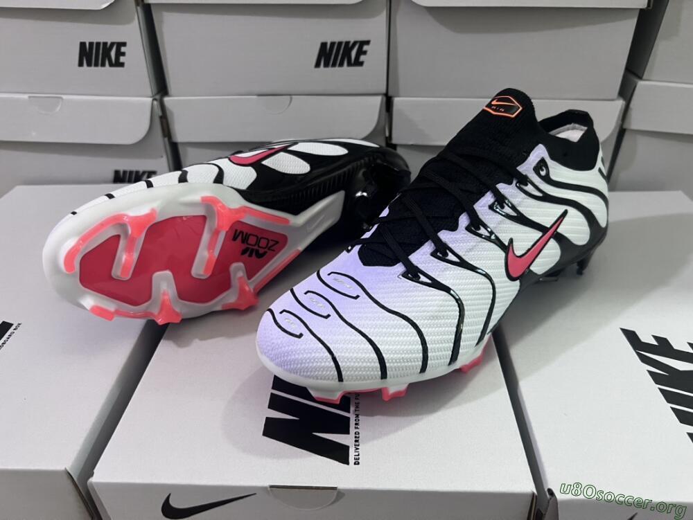 Nike Air Zoom Mercurial Vapor 15 Elite FG Football Boots - White/Black/Red