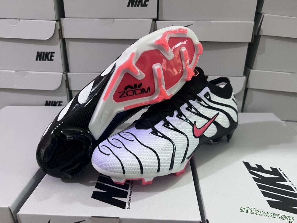 Nike Air Zoom Mercurial Vapor 15 Elite FG Football Boots - White/Black/Red