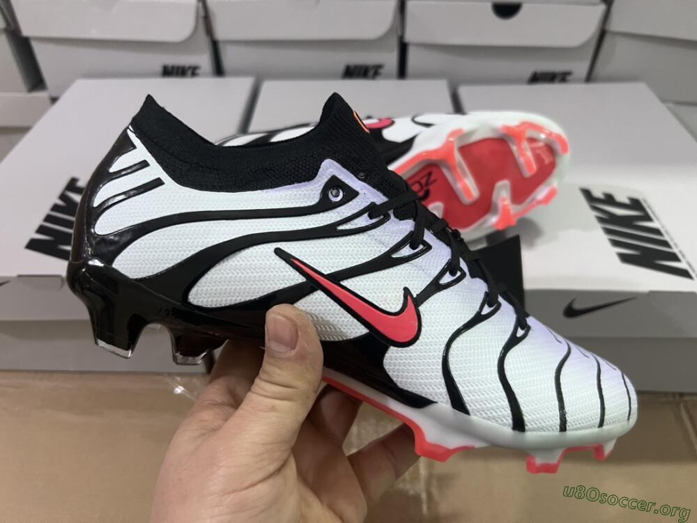 Nike Air Zoom Mercurial Vapor 15 Elite FG Football Boots - White/Black/Red