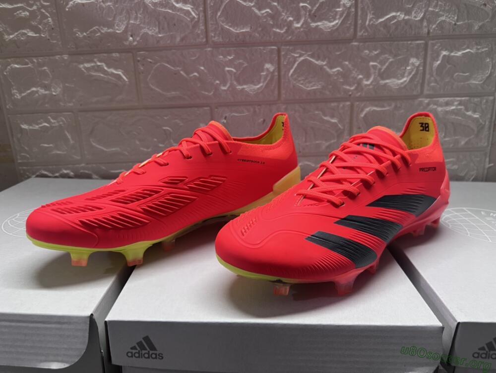 Adidas Predator Accuracy.1 FG Football Boots - Red/Black/Blue