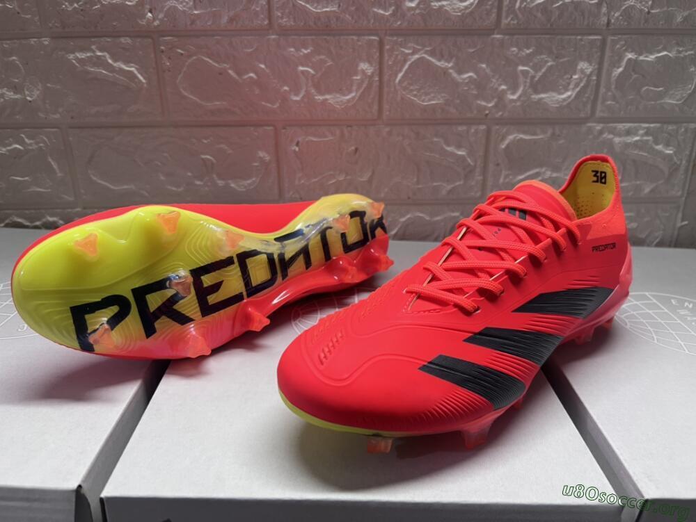 Adidas Predator Accuracy.1 FG Football Boots - Red/Black/Blue