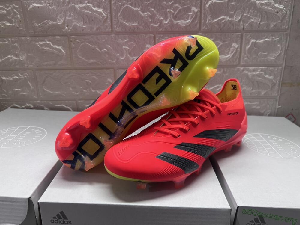Adidas Predator Accuracy.1 FG Football Boots - Red/Black/Blue
