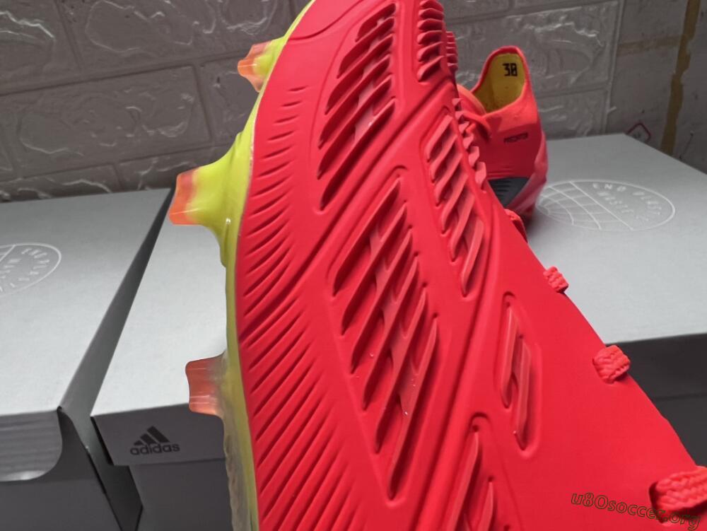 Adidas Predator Accuracy.1 FG Football Boots - Red/Black/Blue