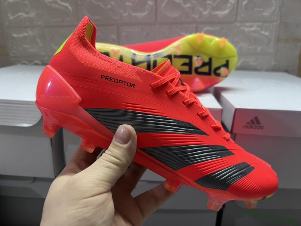 Adidas Predator Accuracy.1 FG Football Boots - Red/Black/Blue