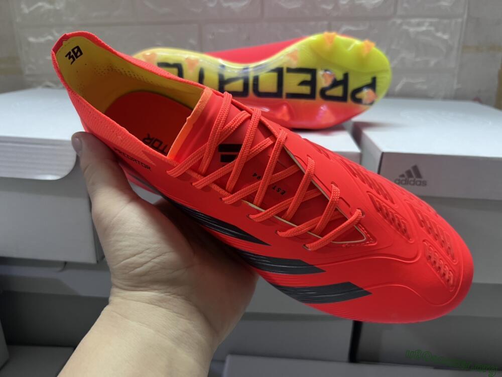Adidas Predator Accuracy.1 FG Football Boots - Red/Black/Blue