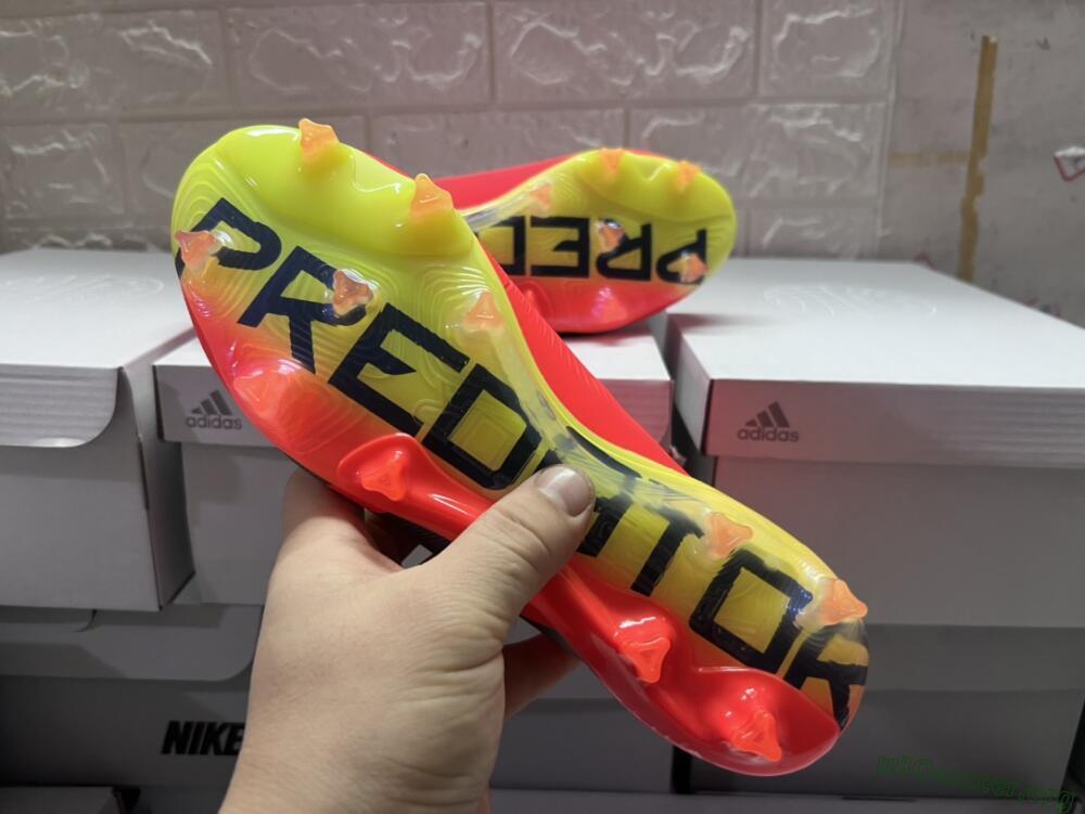 Adidas Predator Accuracy.1 FG Football Boots - Red/Black/Blue