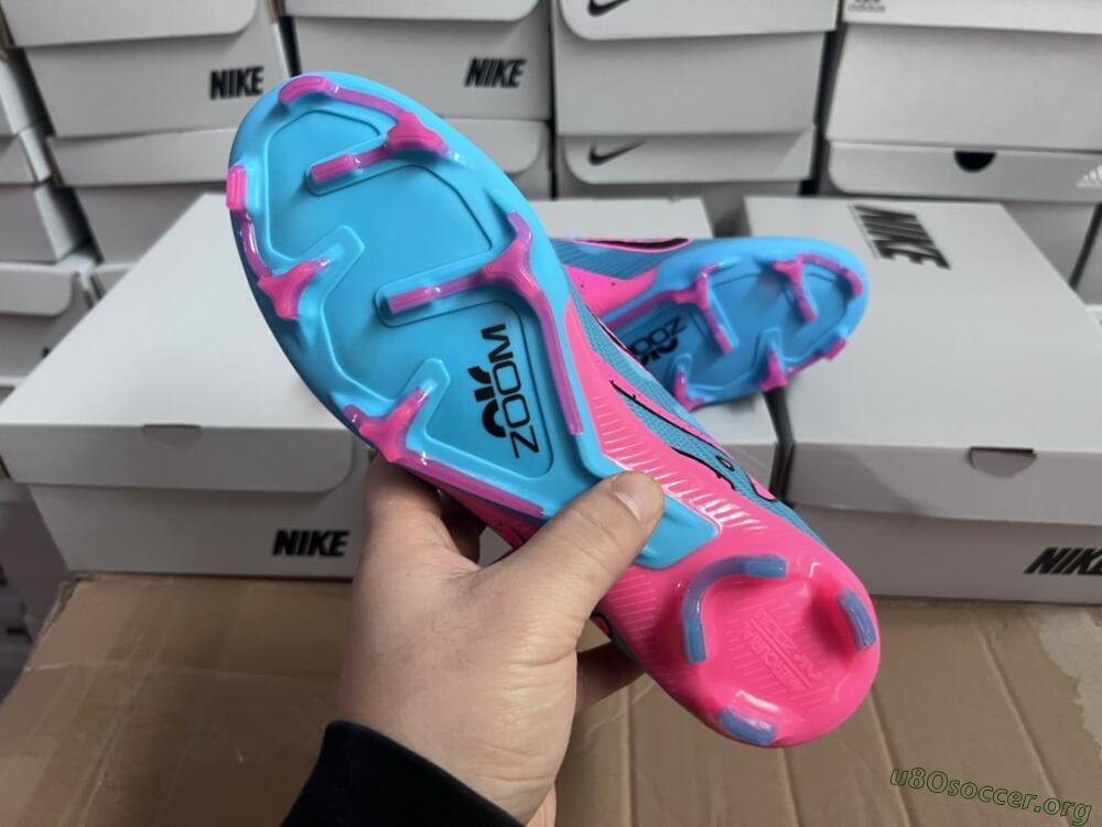 Nike Air Zoom Mercurial Superfly 9 Elite FG Football Boots - Blue/Pink/Black
