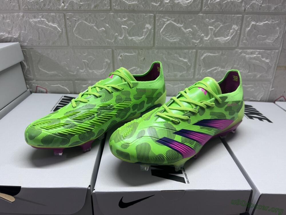 Adidas Predator Accuracy.1 FG Football Boots - Green/Yellow/Purple