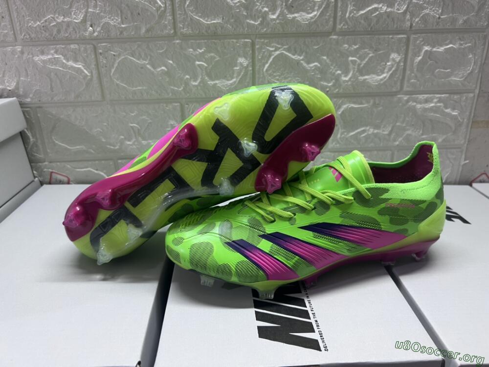 Adidas Predator Accuracy.1 FG Football Boots - Green/Yellow/Purple