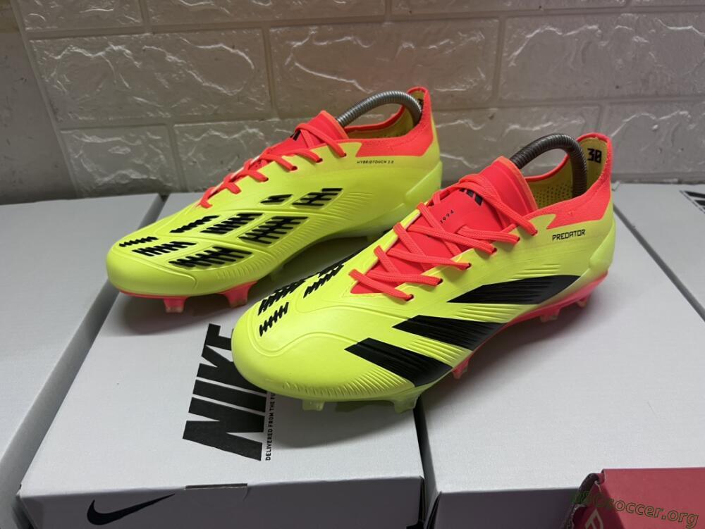 Adidas Predator Accuracy.1 FG Football Boots - Green/Red/Black