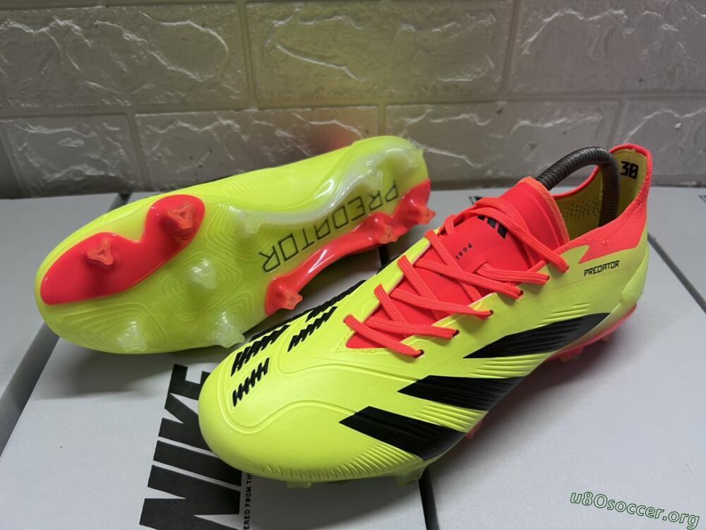 Adidas Predator Accuracy.1 FG Football Boots - Green/Red/Black