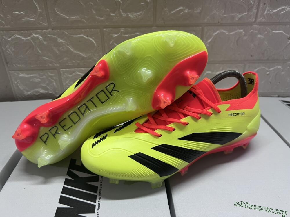 Adidas Predator Accuracy.1 FG Football Boots - Green/Red/Black