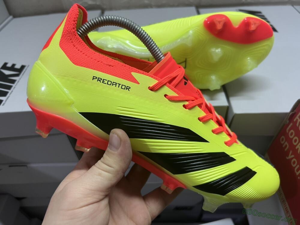 Adidas Predator Accuracy.1 FG Football Boots - Green/Red/Black