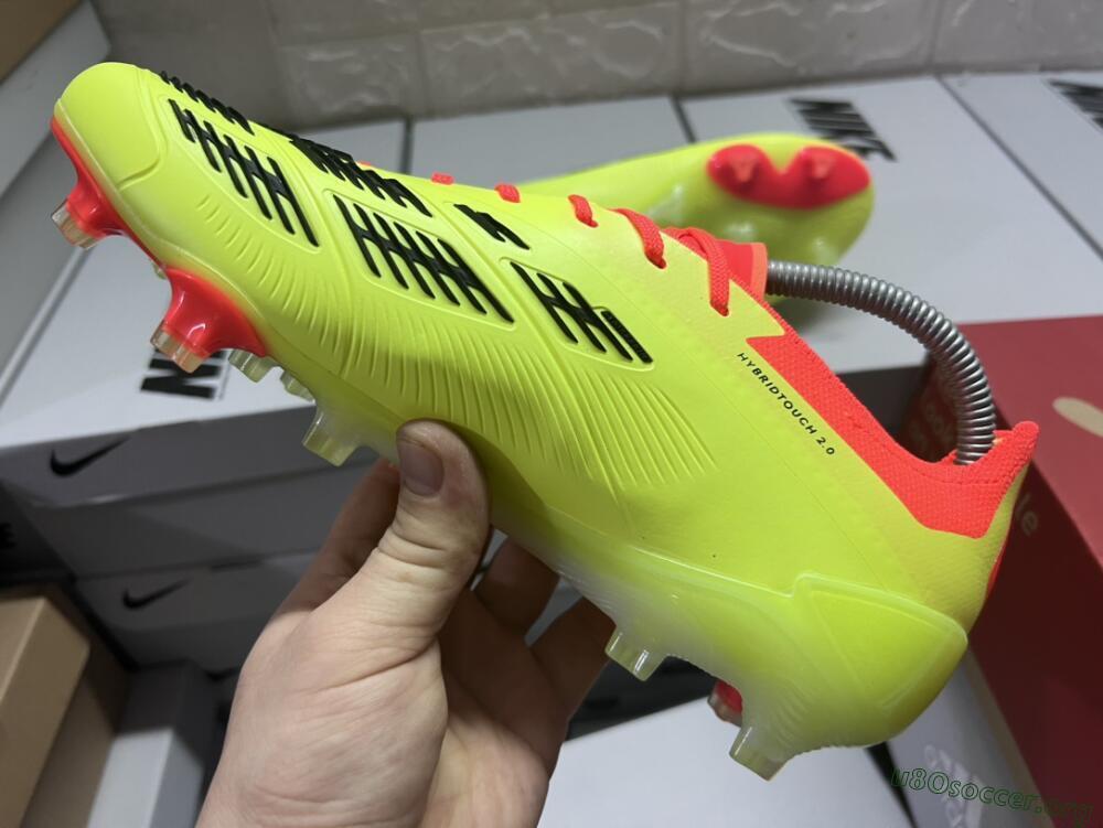 Adidas Predator Accuracy.1 FG Football Boots - Green/Red/Black