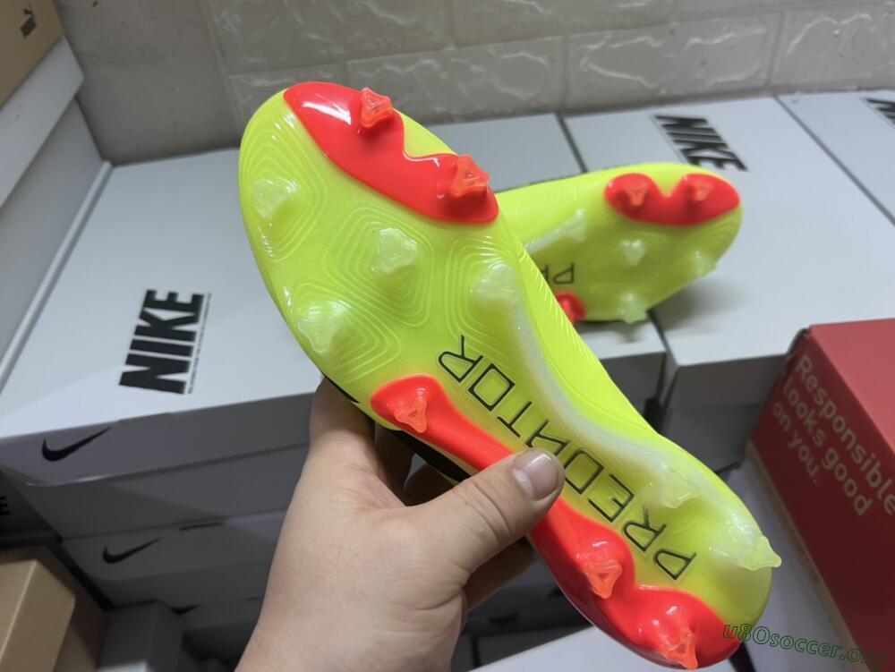 Adidas Predator Accuracy.1 FG Football Boots - Green/Red/Black