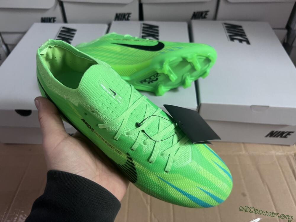 Nike Air Zoom Mercurial Vapor 15 Elite FG Football Boots - Green/Yellow/Black