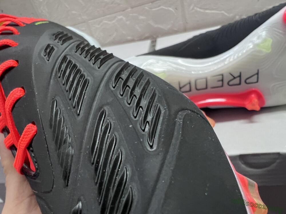 Adidas Predator Accuracy.1 FG Football Boots - Black/White/Red