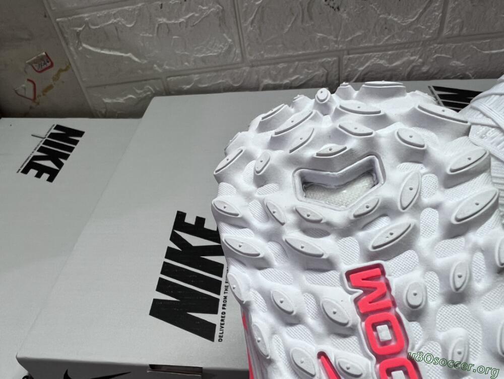 Nike Air Zoom Mercurial Vapor 15 Pro TF Football Shoes - White/Black/Red