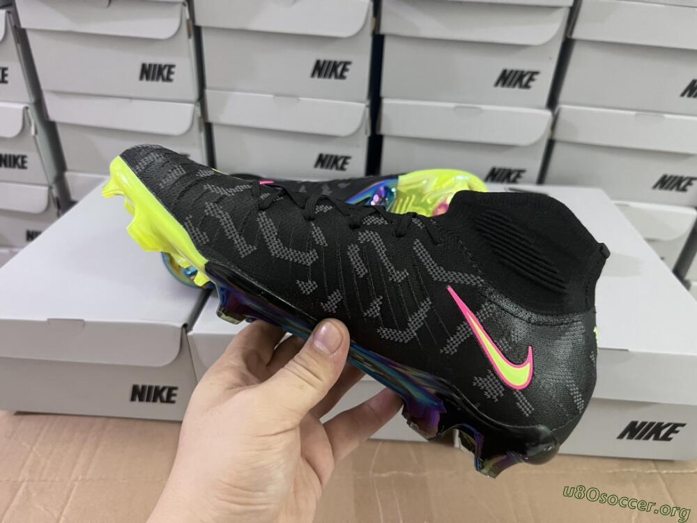Nike Phantom Luna Elite FG Football Boots - Black/Yellow/Pink