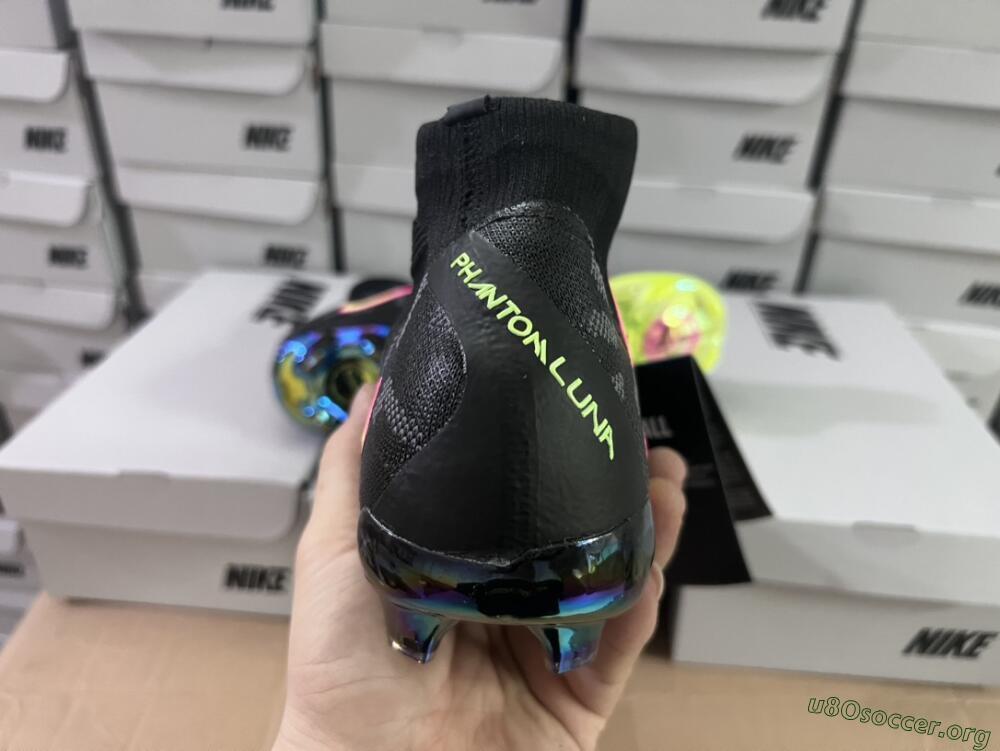 Nike Phantom Luna Elite FG Football Boots - Black/Yellow/Pink