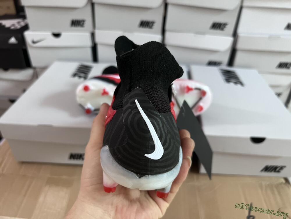 Nike Phantom GX Elite FG Football Boots - Red/Black/White