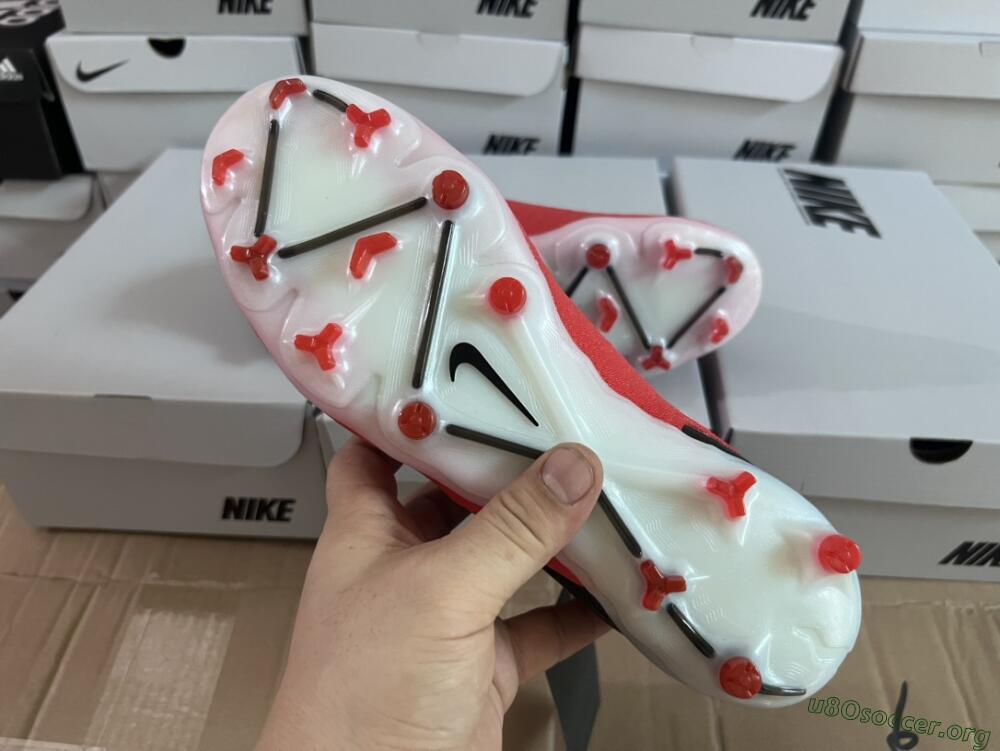 Nike Phantom GX Elite FG Football Boots - Red/Black/White