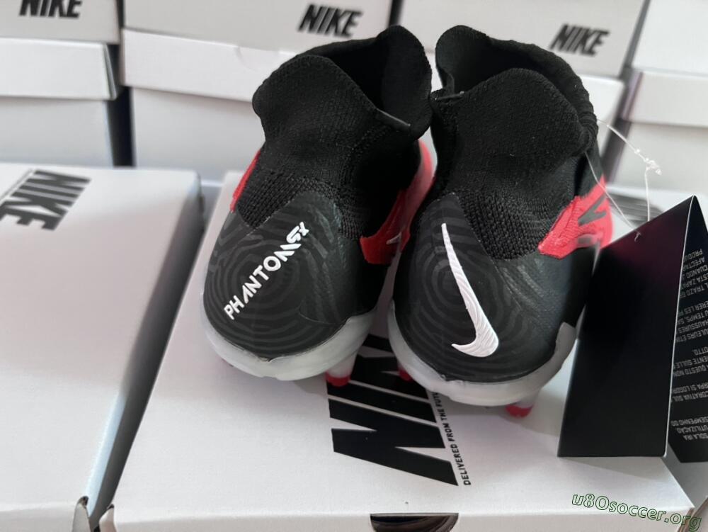 Nike Phantom GX Elite FG Football Boots - Red/Black/White