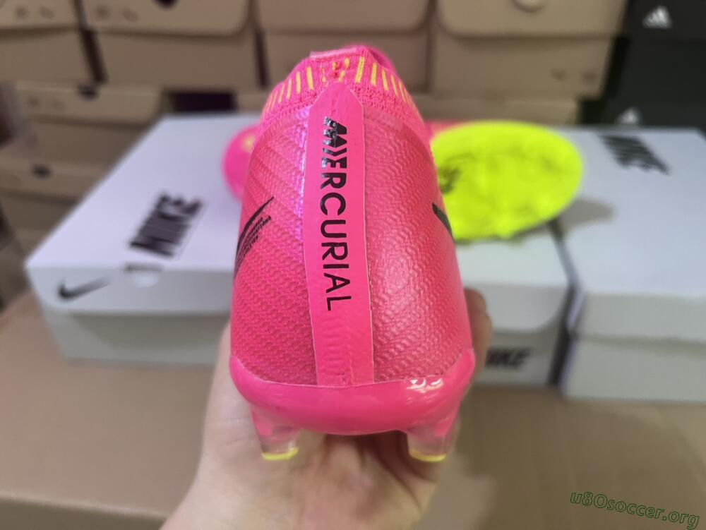Nike Air Zoom Mercurial Vapor 15 Elite FG Football Boots - Red/Yellow/Black