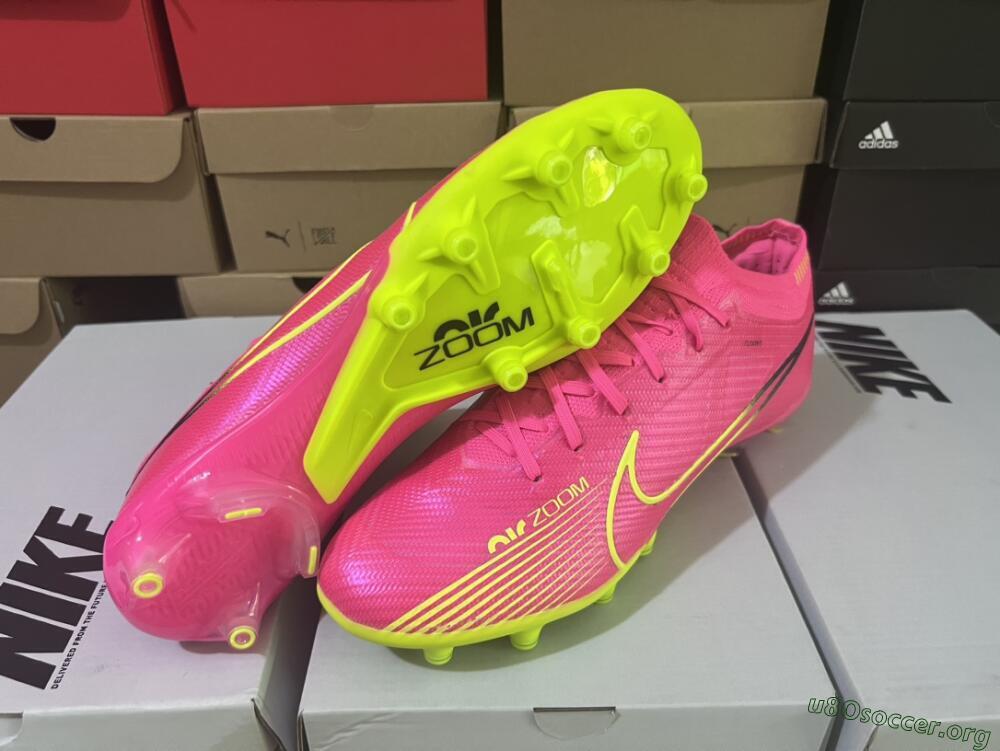 Nike Air Zoom Mercurial Vapor 15 Elite FG Football Boots - Red/Yellow/Black