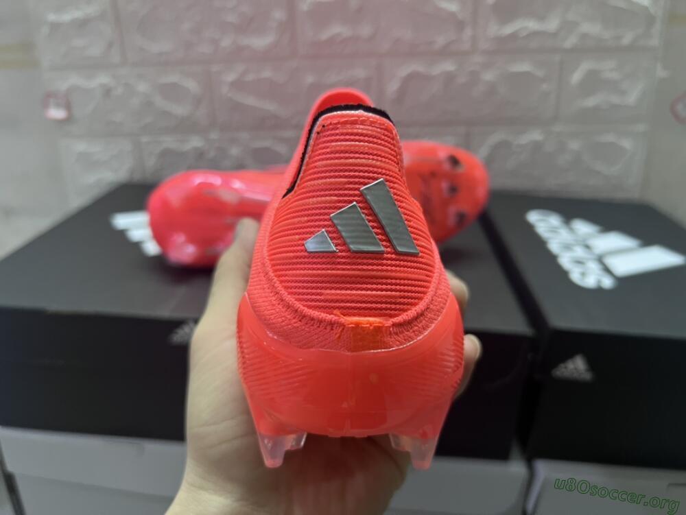 Adidas F50 Adizero FG Football Boots - Red/Black