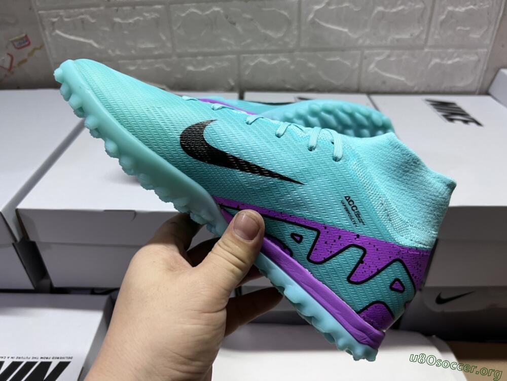 Nike Air Zoom Mercurial Superfly 9 Elite TF Football Shoes - Blue/Black/Purple