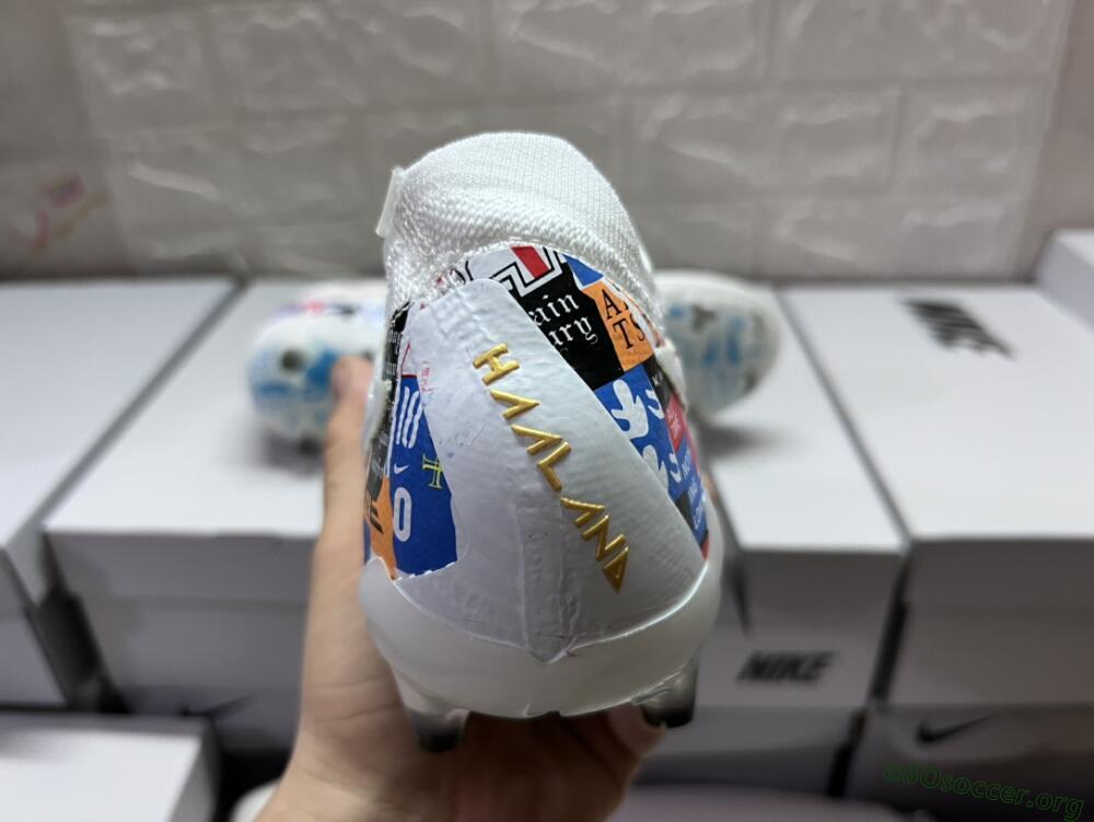 Harry Kane X Nike Phantom GX Elite FG Football Boots - White/Rainbow