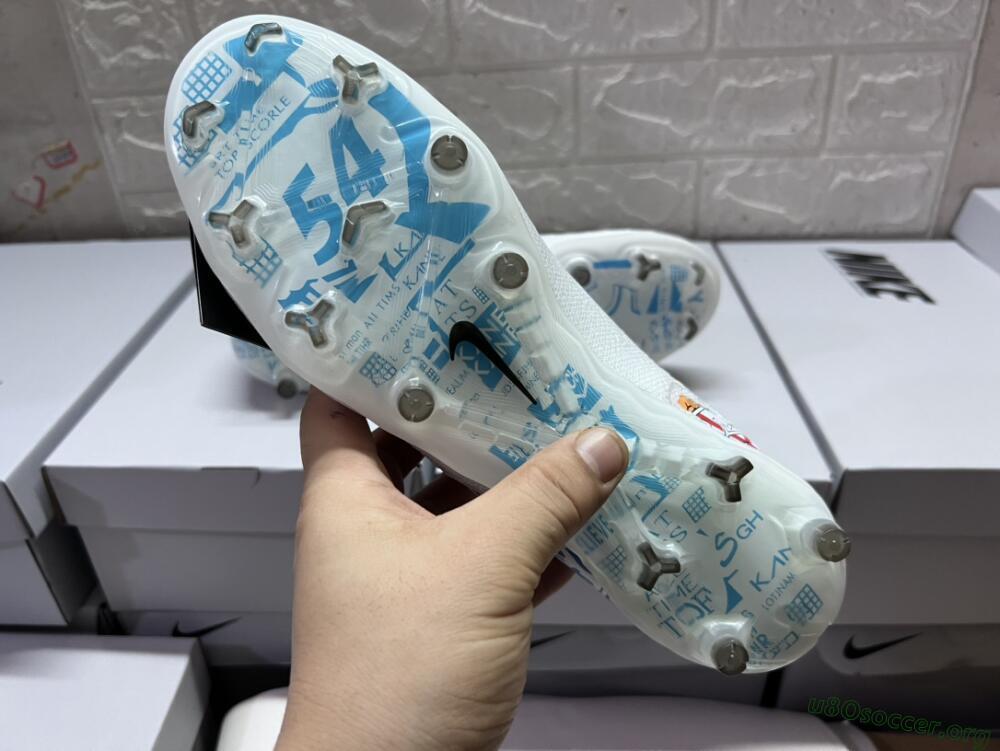 Harry Kane X Nike Phantom GX Elite FG Football Boots - White/Rainbow