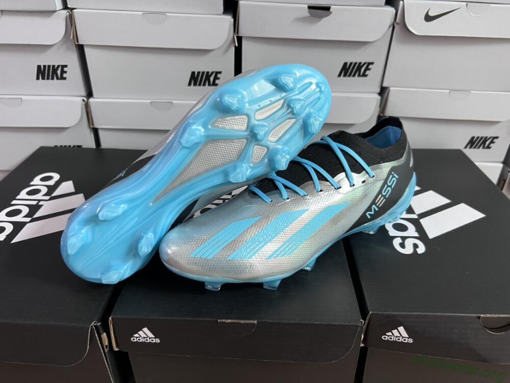 Adidas X Speedportal .1 2022 World Cup Boots FG Football Boots - Silver/Blue/Black