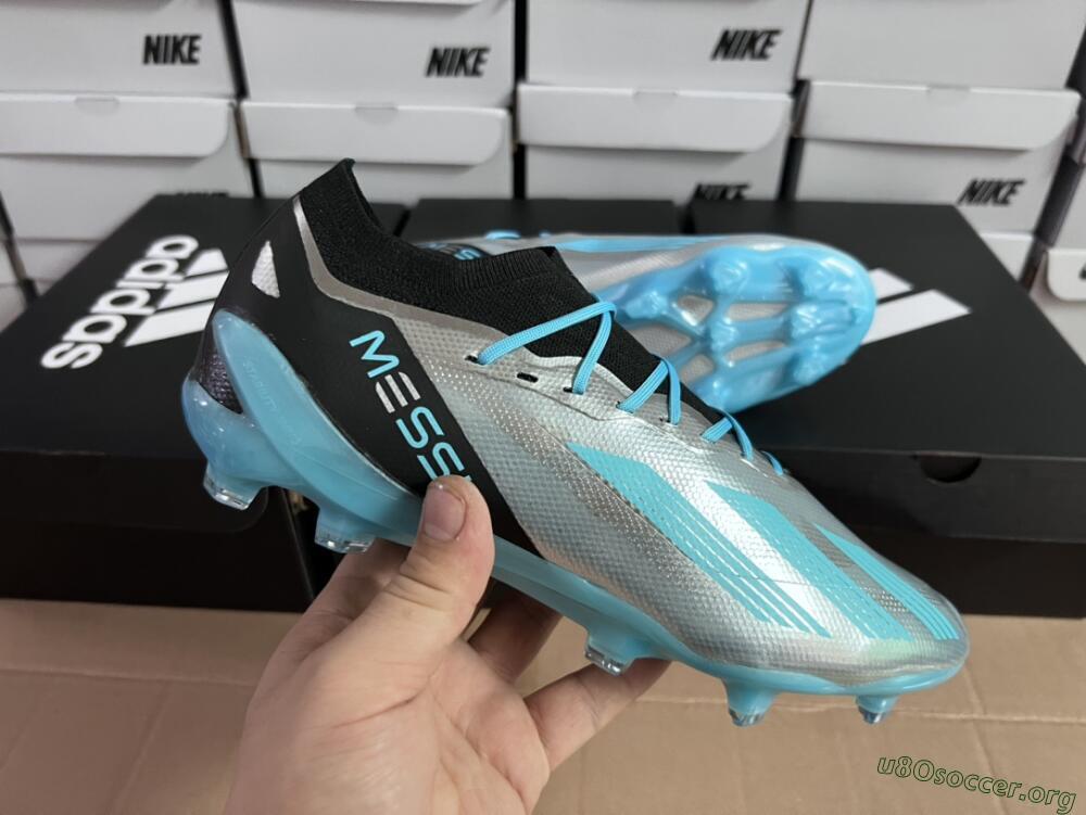 Adidas X Speedportal .1 2022 World Cup Boots FG Football Boots - Silver/Blue/Black
