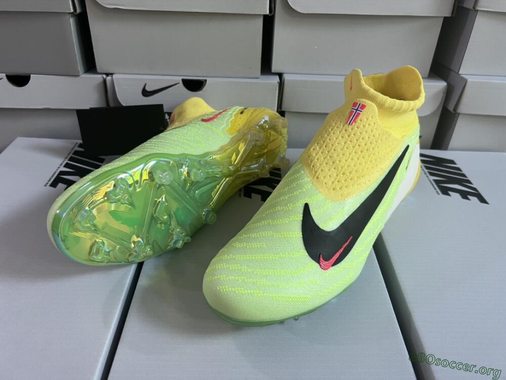 Nike Phantom GX Elite DF FG Football Boots - Yellow/Green/Black/Red
