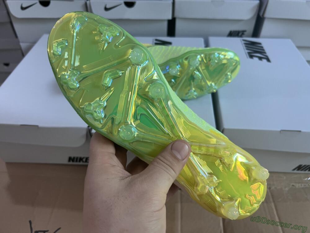 Nike Phantom GX Elite DF FG Football Boots - Yellow/Green/Black/Red