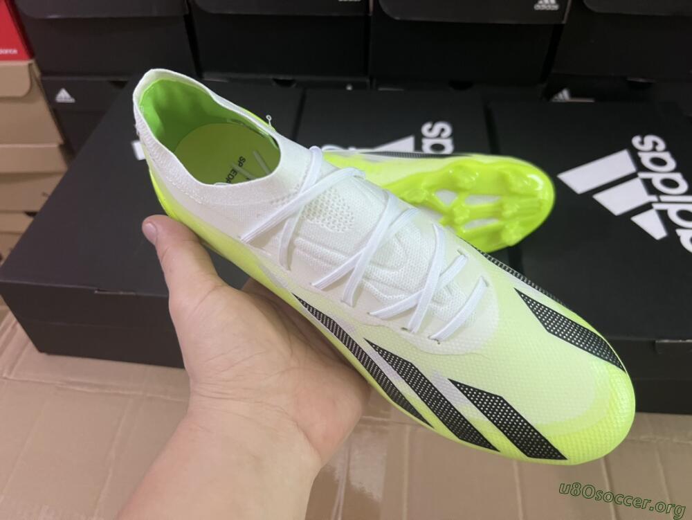 Adidas X Speedportal.1 FG Football Boots - Green/Black/White