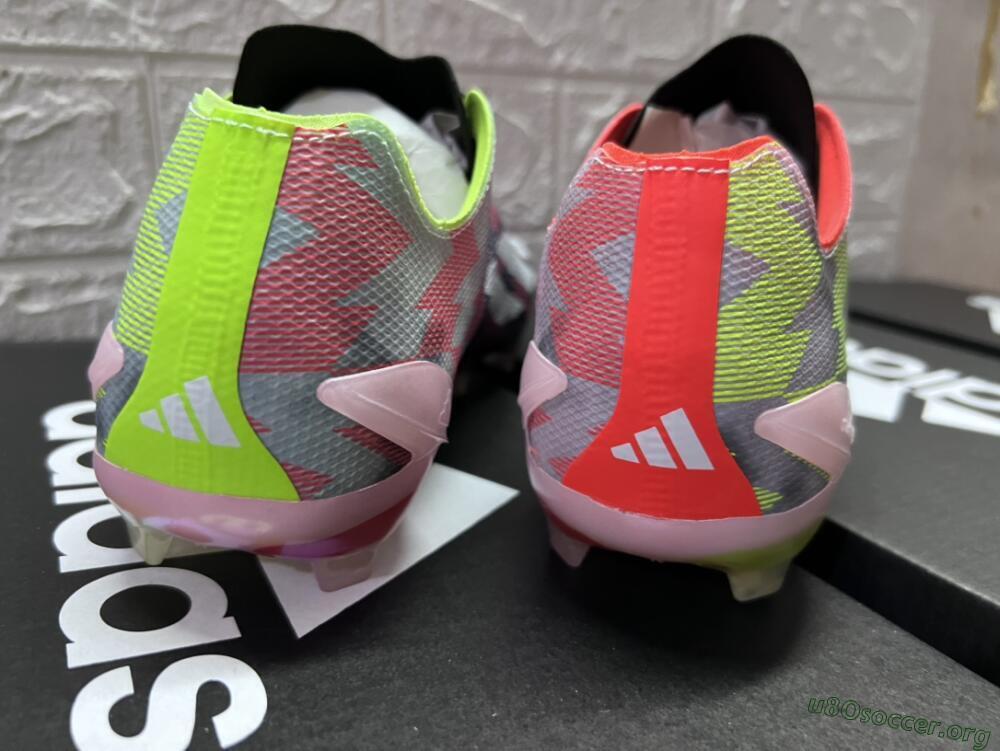 Adidas X Crazyfast Limited Edition FG Football Boots - White/Yellow/Orange/Black