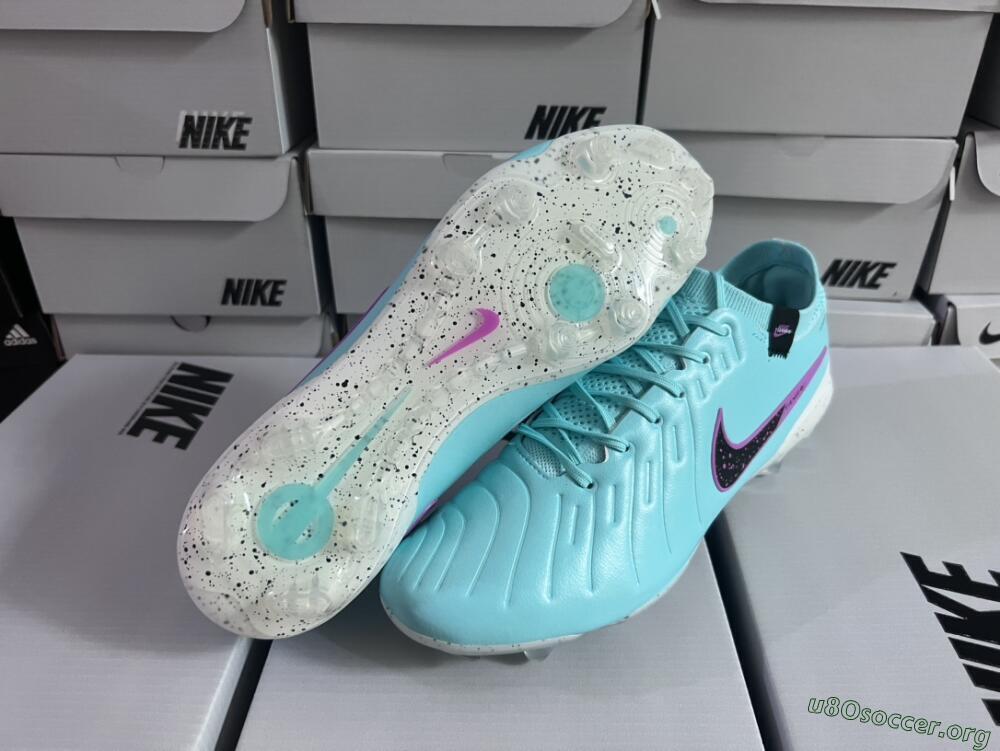 Nike Tiempo Legend 10 Elite FG Football Boots - Blue/Black/Purple