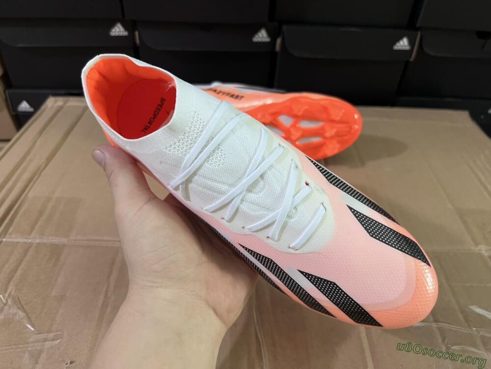 Adidas X Crazyfast.1 FG Football Boots - White/Red/Black