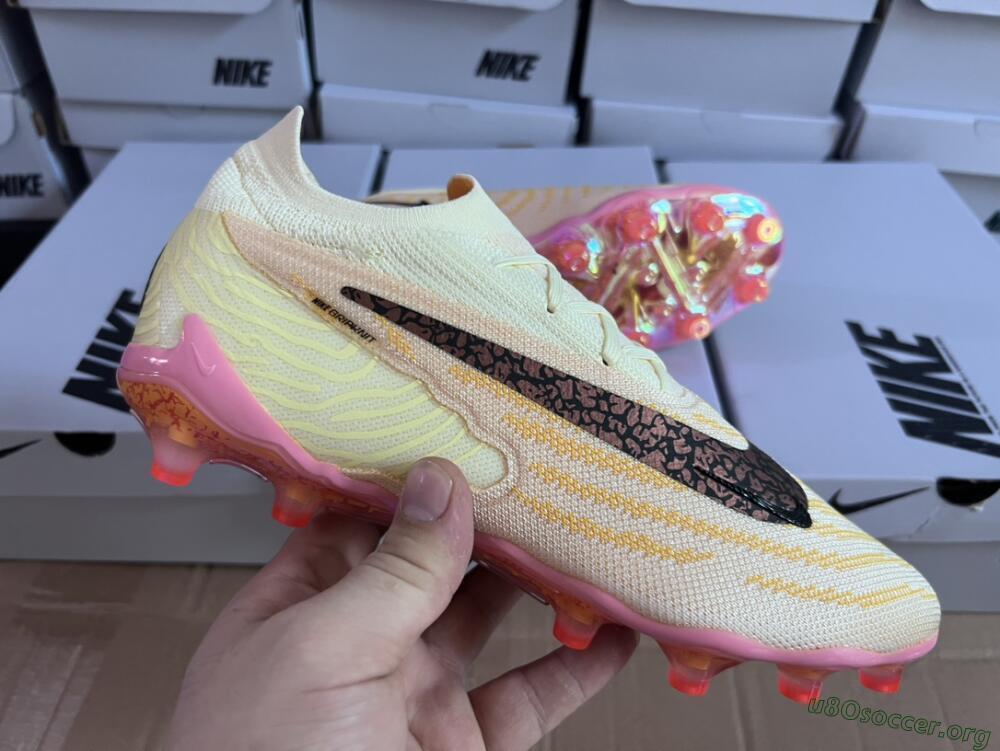 Nike Phantom GX Elite FG Football Boots - Orange/Black