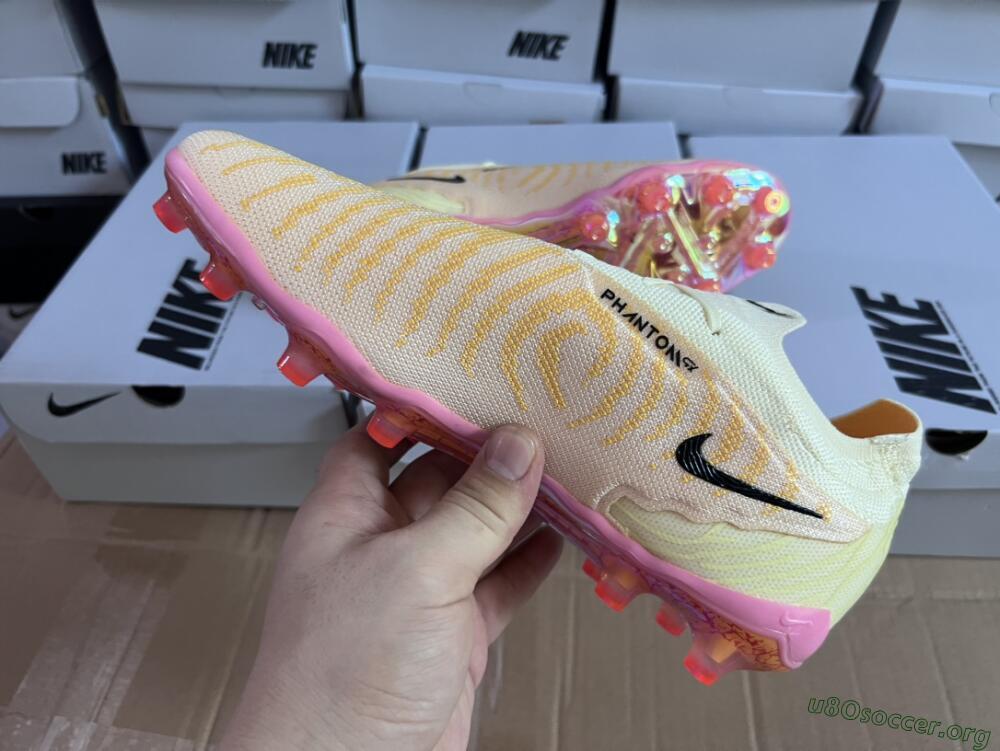 Nike Phantom GX Elite FG Football Boots - Orange/Black